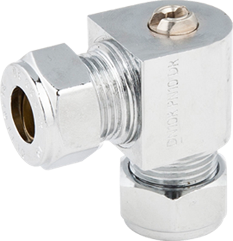 Product Image for Broen Ballofix minikogelkraan haaks zonder hendel knel FF 12 (DN10R) Cr