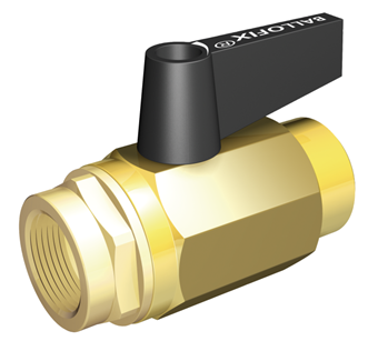 Product Image for Broen Ballofix full flow kogelafsluiter met hendel  (2 x binnendraad)