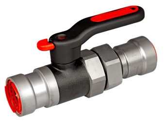 Product Image for VSH PowerPress kogelafsluiter met wartelaansluiting (2 x press)