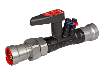 Product Image for VSH PowerPress venturi inregelafsluiter met wartelaansluiting (2 x press)