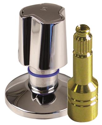 Product Image for Seppelfricke SEPP UP afbouwset met DM-knop warm/koud voor korte spindel F M24x1 (DN15-25) Cr