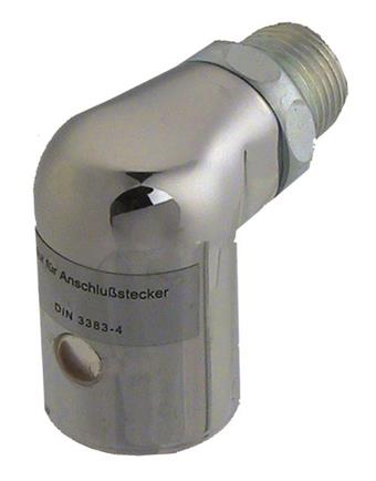 Product Image for SEPP Gas laboratorium insteekgasaansluiting haaks zonder TAE (buitendraad x insteek)