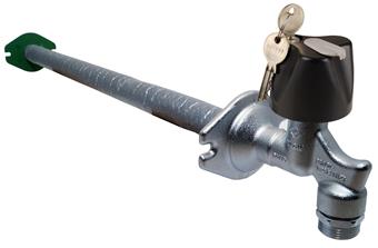 Product Image for Seppelfricke SEPP-Eis vorstbestendige gevelkraan sleutelbediende knop MM R1/2" x G3/4" (DN15) mCr