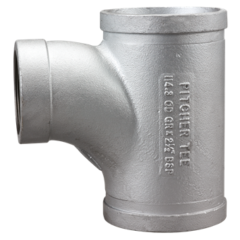 Product Image for VSH Shurjoint T-stuk met bocht (3 x groef)