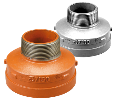 Product Image for VSH Shurjoint groef overgang concentrisch MM 168,3xR2" oranje