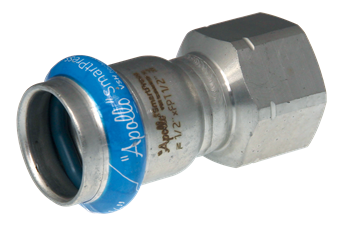 Product Image for VSH SmartPress AISI316 overgangskoppeling FPM FF 1"xFPT3/4"