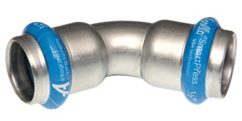 Product Image for VSH SmartPress AISI316 bocht 45° FPM FF 1 1/2"