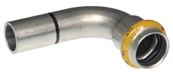 Product Image for VSH SmartPress AISI316 bocht 90° HNBR FØ 1 1/2"