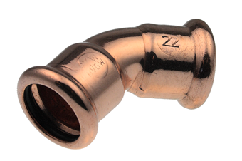 Product Image for VSH XPress Koper bocht 45° FF 18
