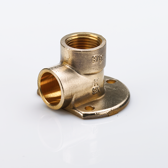 Product Image for VSH Soldeer Messing muurplaat laag (soldeer x binnendraad)