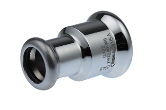 Product Image for VSH XPress Staalverzinkt verloopkoppeling (2 x press)