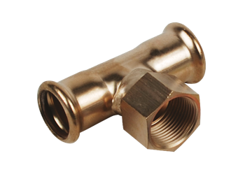 Product Image for VSH XPress CuNi T-stuk met binnendraad FF 35xRp1/2"x35