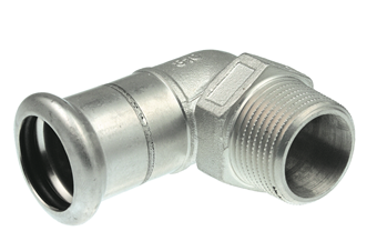 Product Image for VSH XPress RVS kniekoppeling 90° FM 22xR3/4"