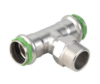Product Image for VSH SudoPress RVS T-stuk buitendraad FMF 15xR1/2"x15