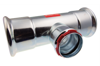 Product Image for VSH SudoPress Staalverzinkt T-stuk verloop FFF 88,9x54x88,9