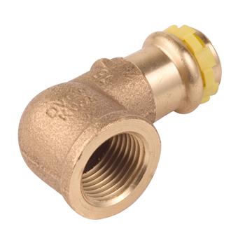 Product Image for VSH SudoPress Koper Gas bocht 90° FF 22xRp3/4"