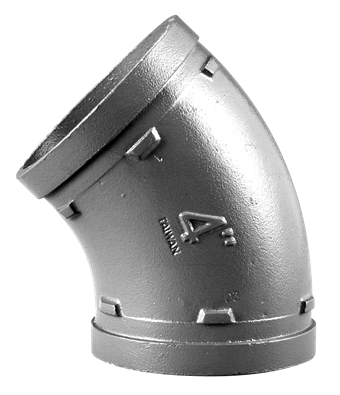 Product Image for VSH Shurjoint groef bocht 45° MM 273 verzinkt