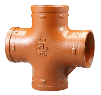 Product Image for VSH Shurjoint groef kruisstuk MMMM 76,1 oranje