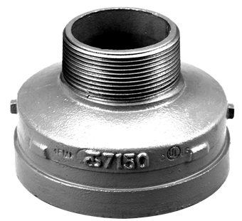 Product Image for VSH Shurjoint groef overgang concentrisch MM 76,1xR1" verzinkt
