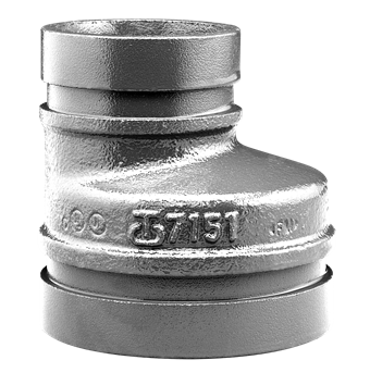 Product Image for VSH Shurjoint groef excentrisch verloopstuk MM 219,1x168,3 verzinkt