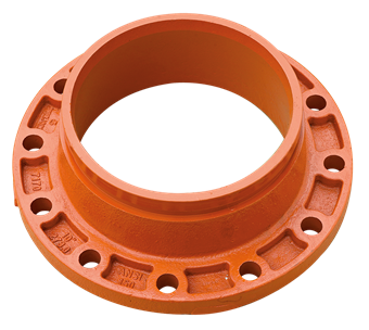 Product Image for VSH Shurjoint groef flens nippel PN16 M-FL 323,9 oranje