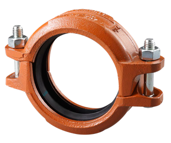 Product Image for VSH Shurjoint groef starre koppeling zware uitvoering -E- FF 323,9 oranje