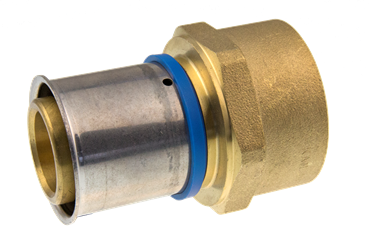 Product Image for VSH UltraPress messing overgang FF 40xRp1 1/2"